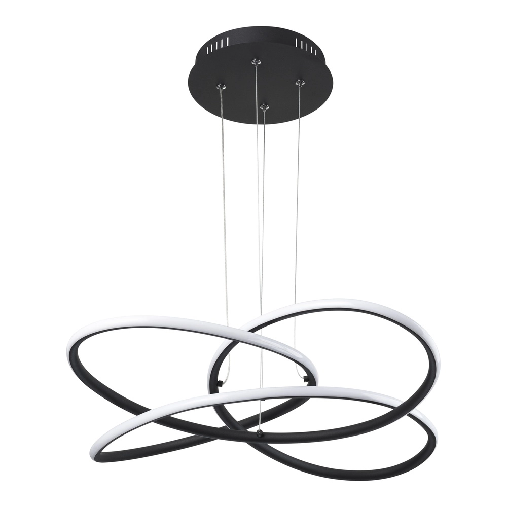 Design hanglamp Panda zwart Ø 60cm Globo 9007371409426