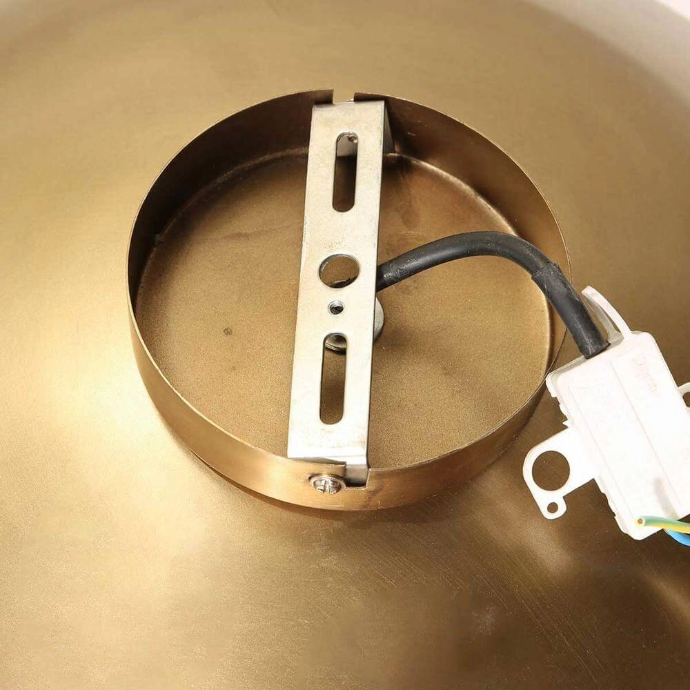 Ronde plafondlamp Brass brons Steinhauer 8712746171662