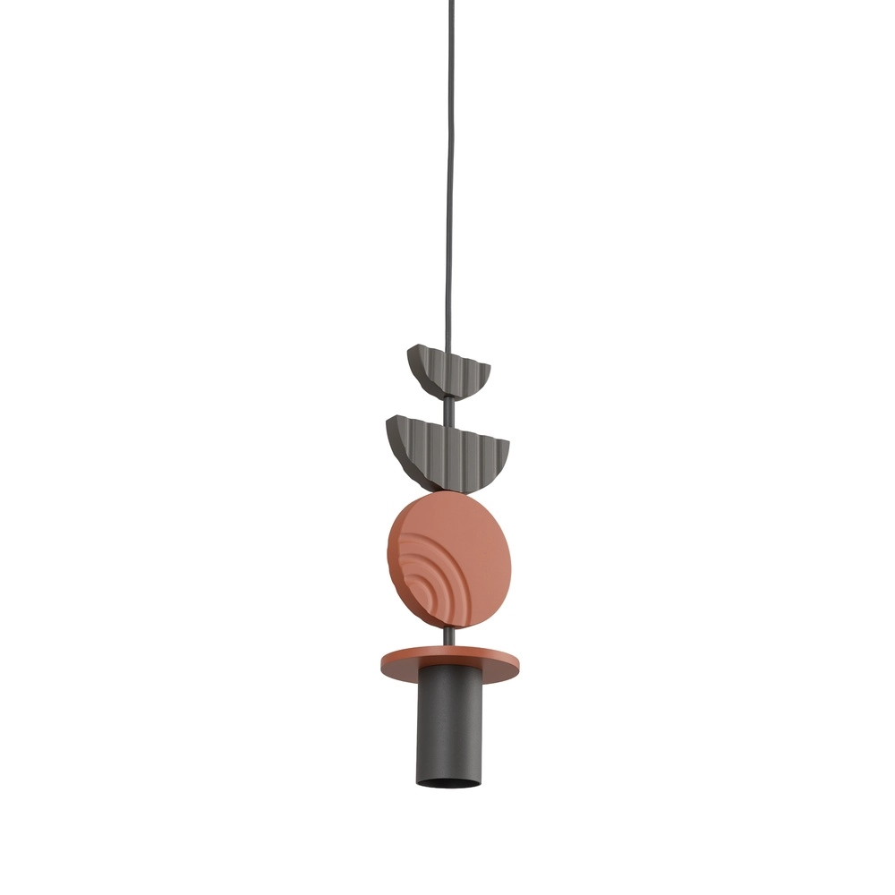 Unieke hanglamp Drops Color umbra grijs Lyora 5903139111966