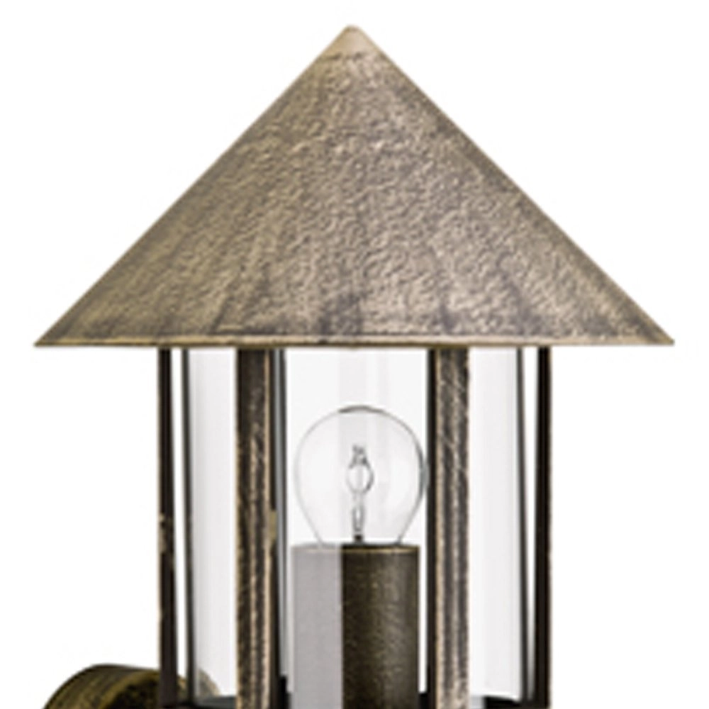 Buitenlamp met bewegingssensor Toit brons Albert 4007235518252