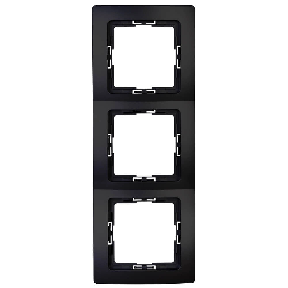 Afdekraam Paris 2-voudig zwart