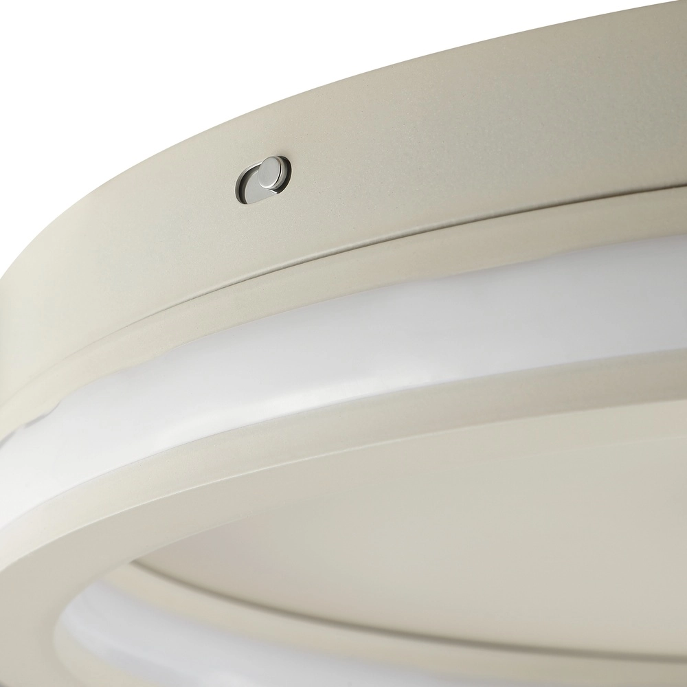 Beige plafondlamp Revola design Ø 40cm Brilliant 4004353477461
