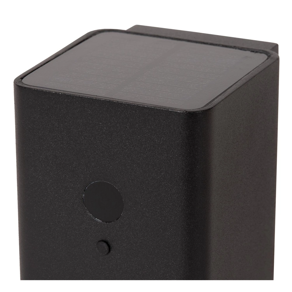 Solar wandlampje Ramin zwart Lucide 5411212152138