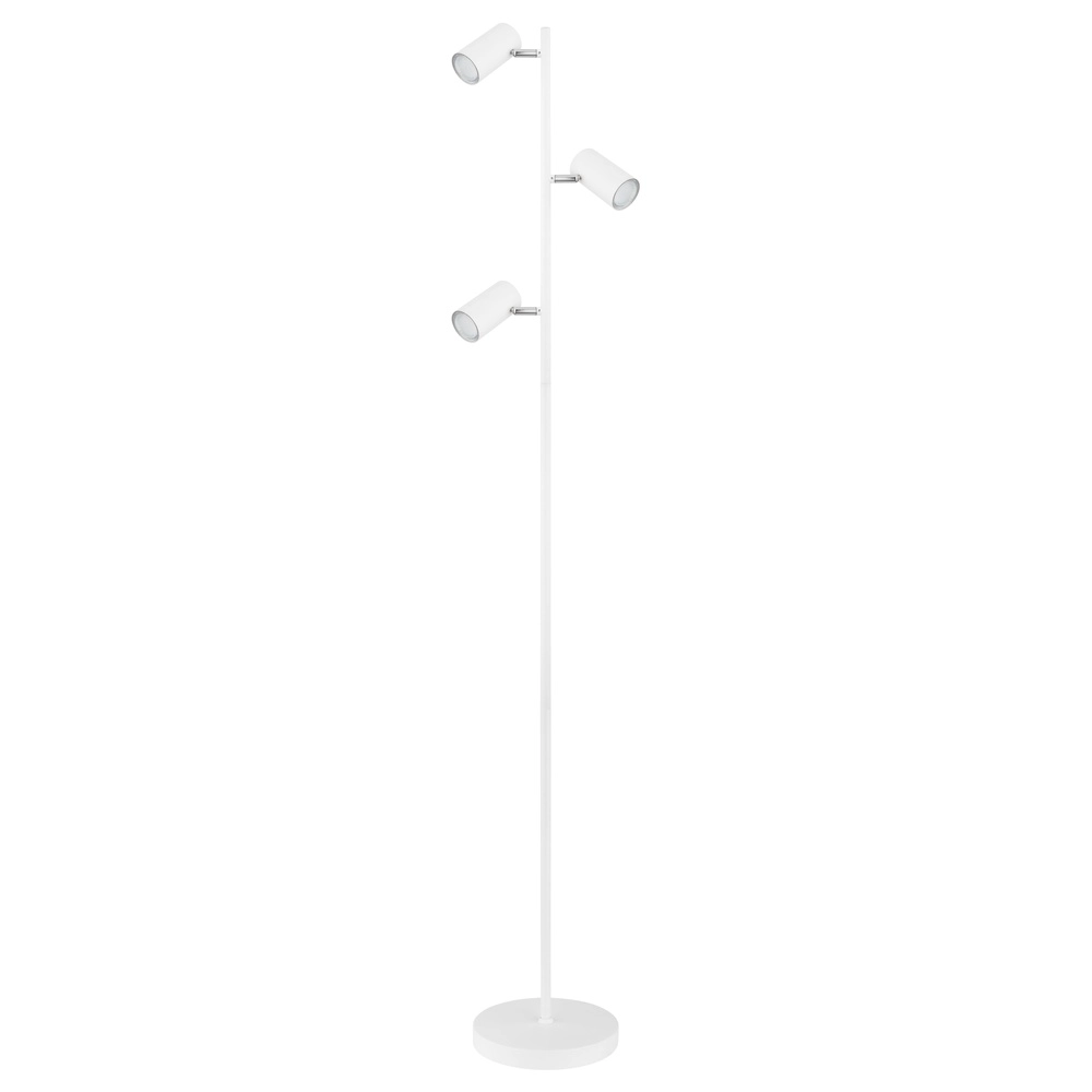 Vloerlamp 3-lichts Robby wit Globo 9007371422876
