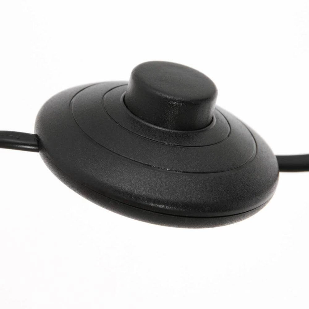 Vloerlamp Lindstrom zwart met kap lichtblauw Steinhauer 8712746175240