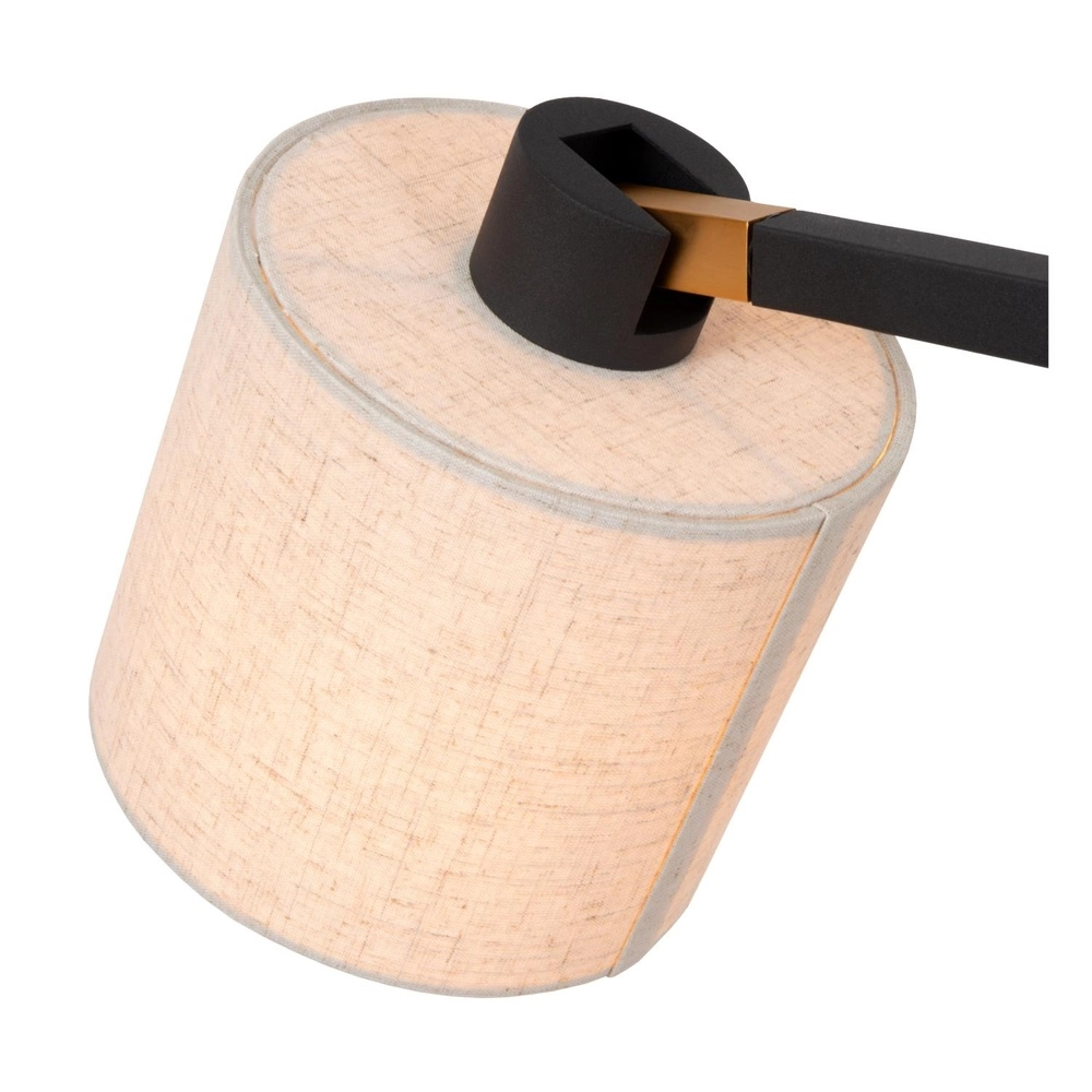 Vloerlamp Lesley zwart Lucide 5411212032188