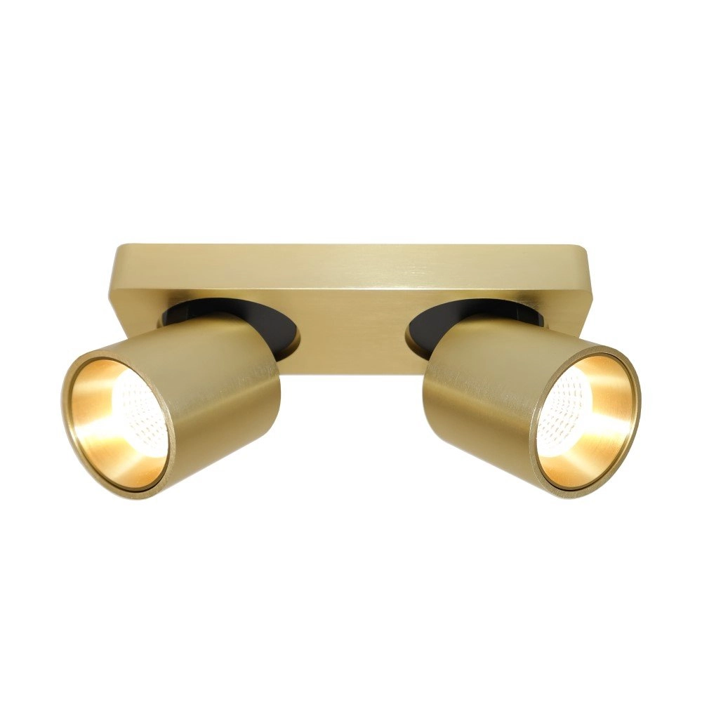 Led plafondspot Laguna 2-lichts goud Artdelight 8719831735341