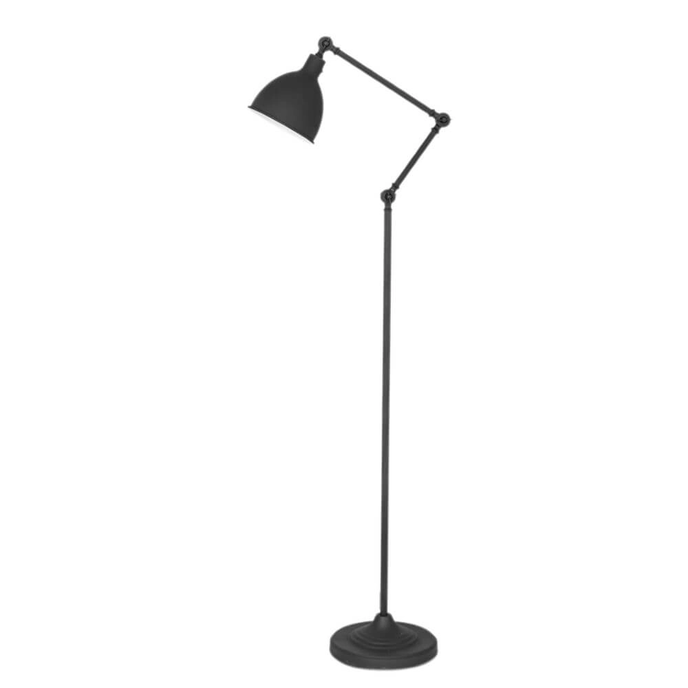 Staande lamp Bazar mat zwart
