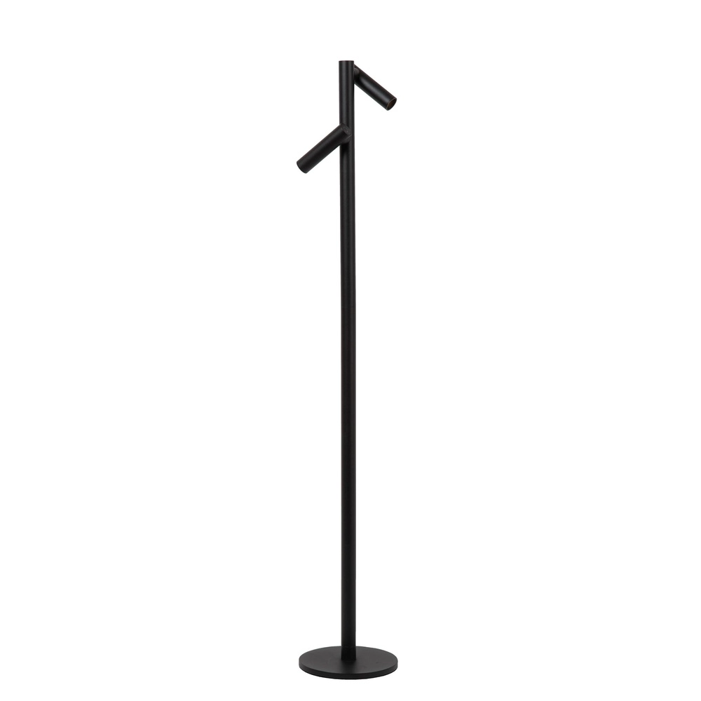 Oplaadbare leeslamp Antrim 2-lichts zwart IP54