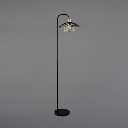 Vloerlamp Lauris zwart Trio 4017807678109