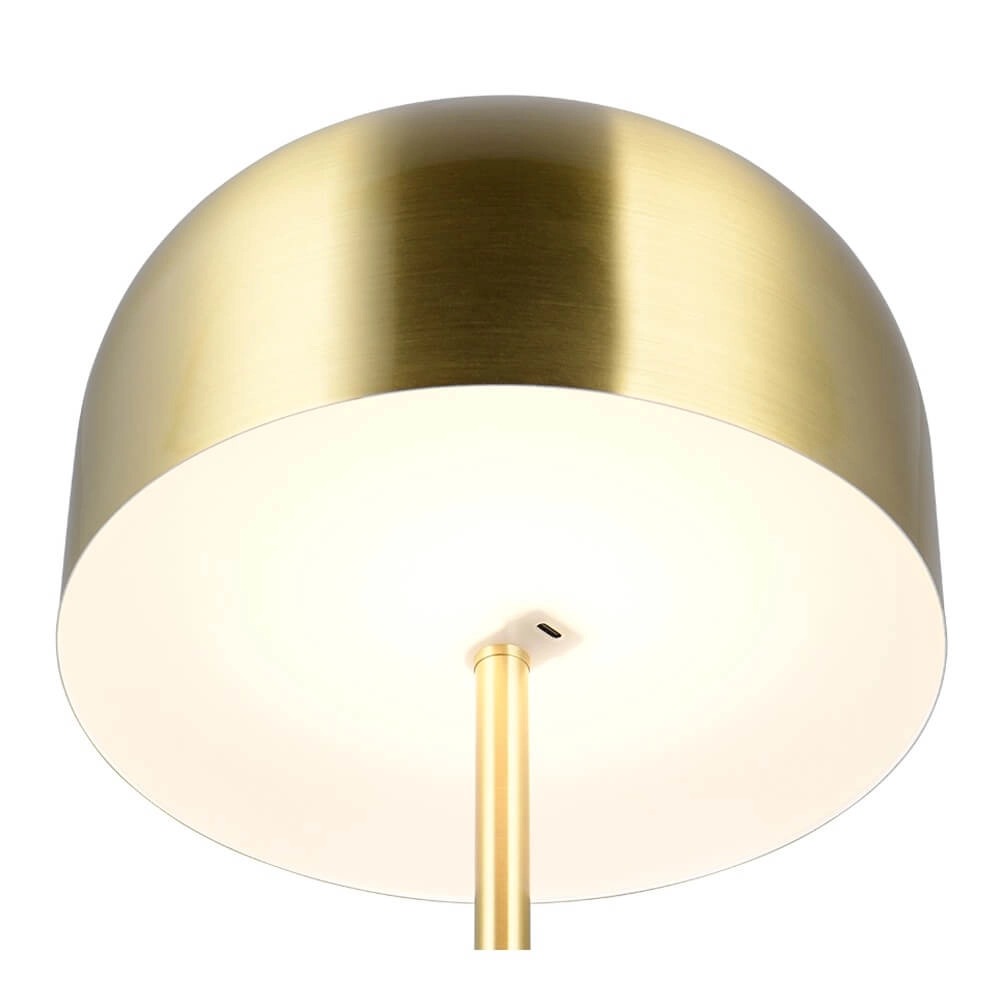 Oplaadbare vloerlamp Jeff goud Trio 4017807640939