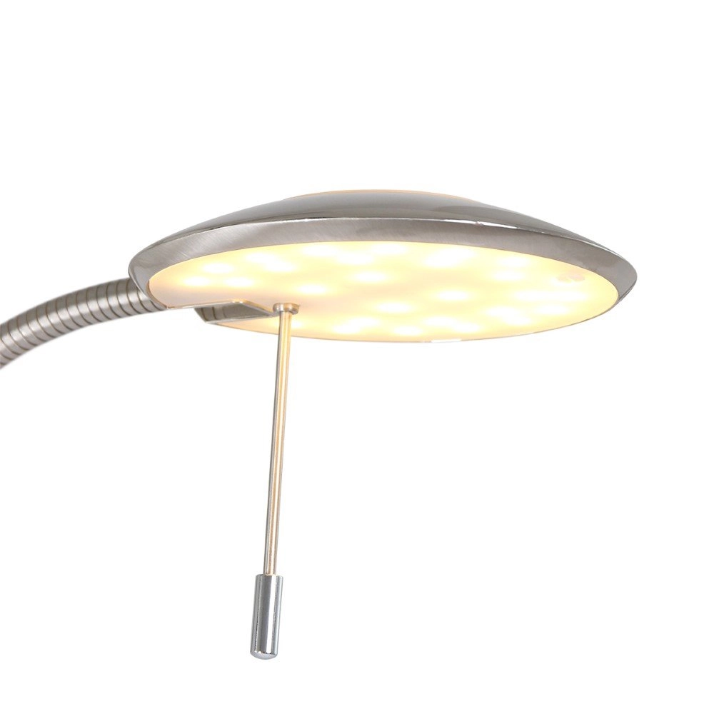 Vloerlamp Zenith Led 118cm metaalgrijs Steinhauer 8712746113716