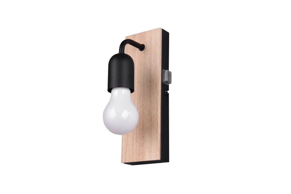 Landelijke badkamer wandlamp Arturo 1x E27 Trio 4017807615678