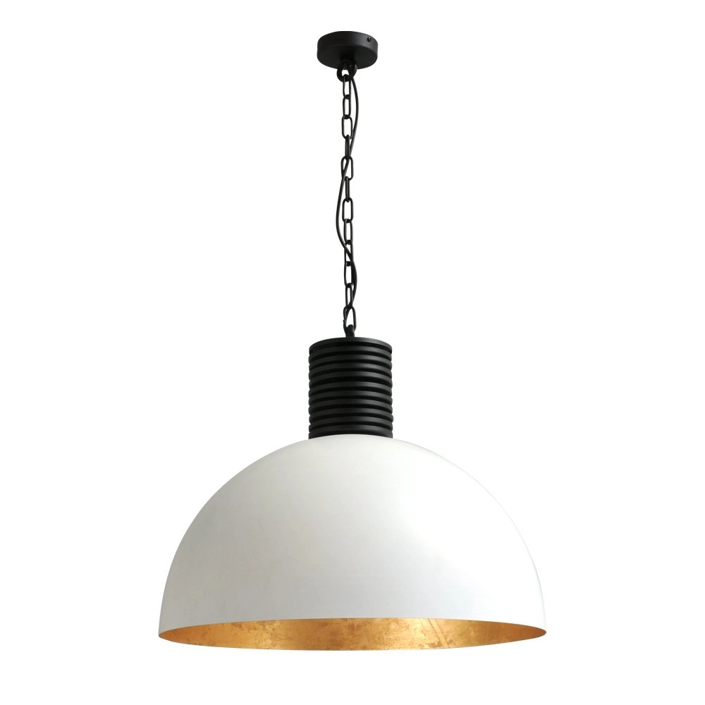 Witte industrie hanglamp Industria Gold 60 Witte industrie hanglamp Industria Gold 60
