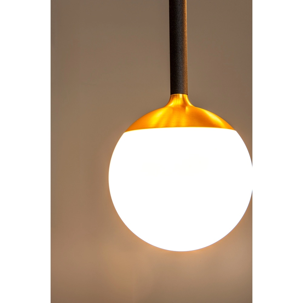 Hanglamp Calina enkel met witte bol Premium by Lucide 5411212242006