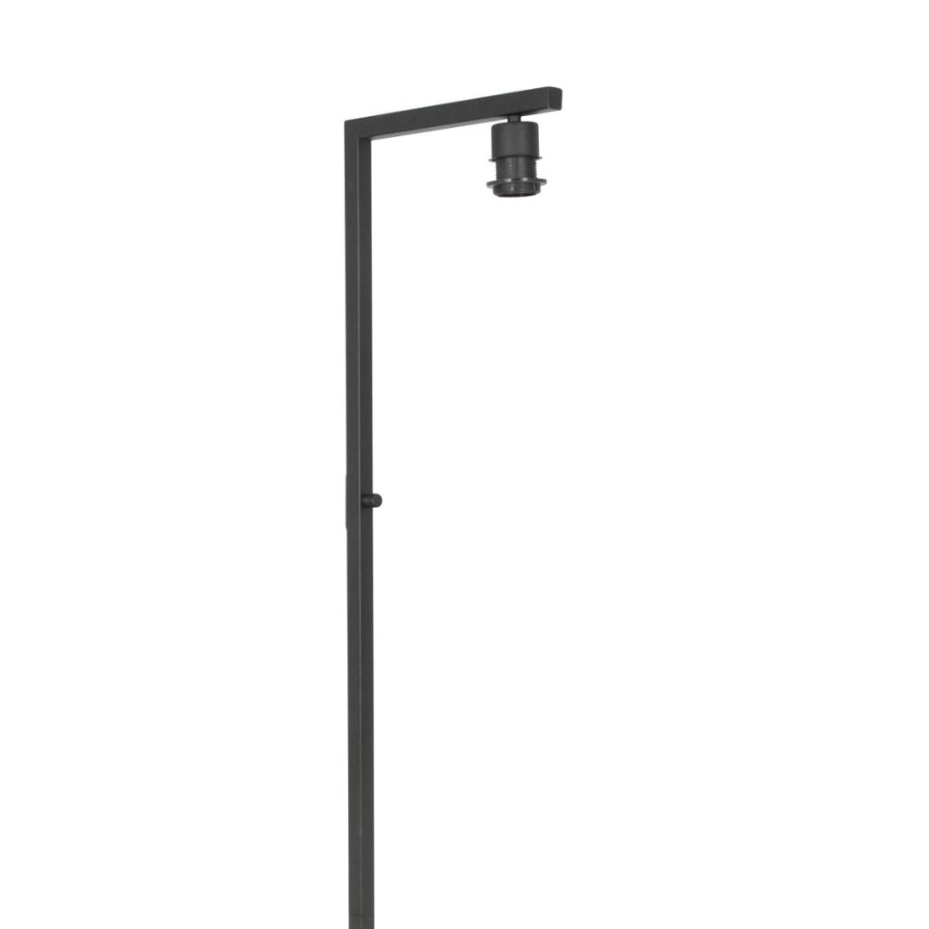 Zwarte vloerlamp Stang met kurk kap Ø30cm Steinhauer 8712746180619