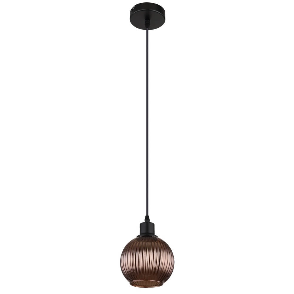 Hanglamp Zumba oranje glas Ø 15cm Globo 9007371455812