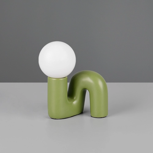 Tafellampje Quinn groen Trio 4017807682281