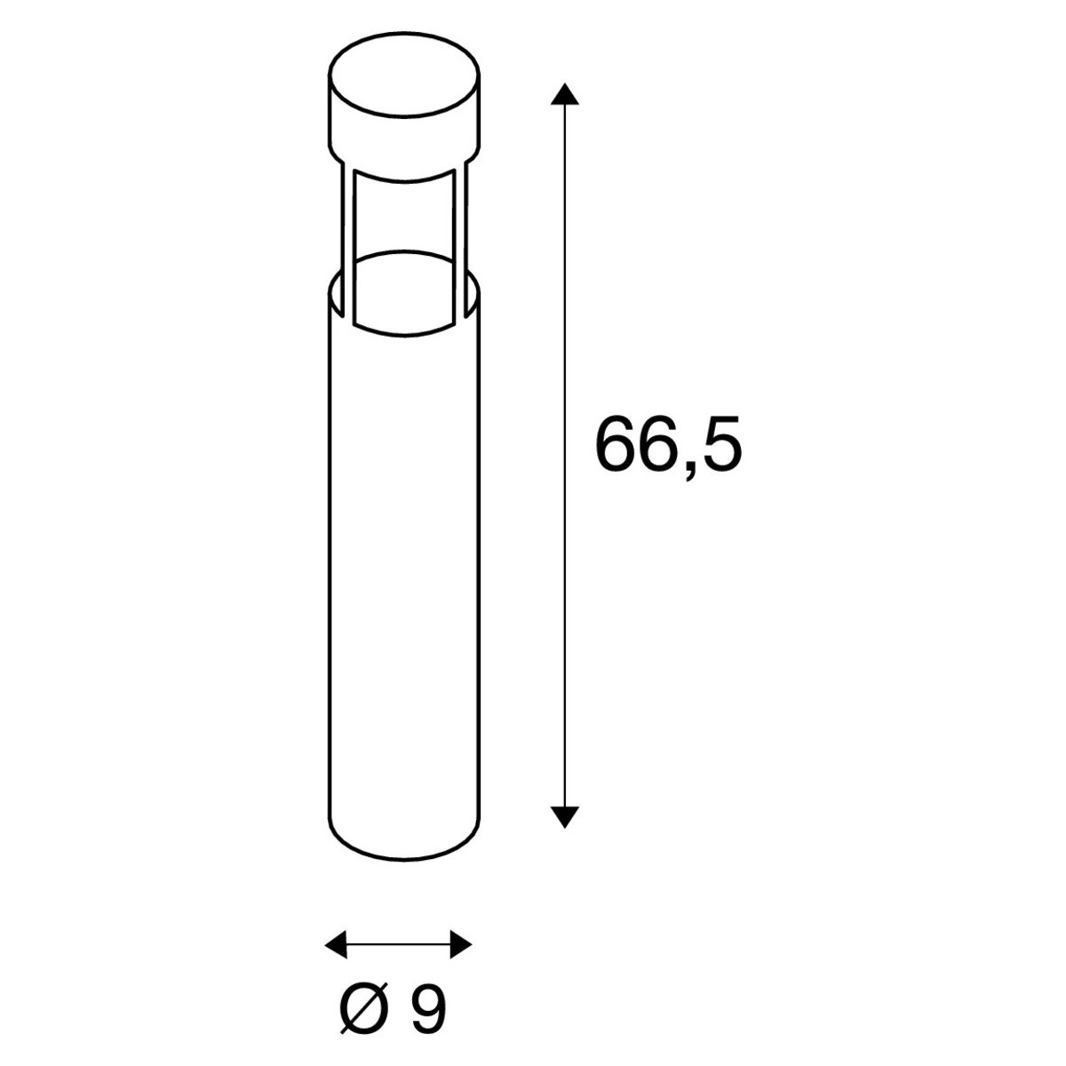 Terraslamp Slots 65 SLV 4024163131308