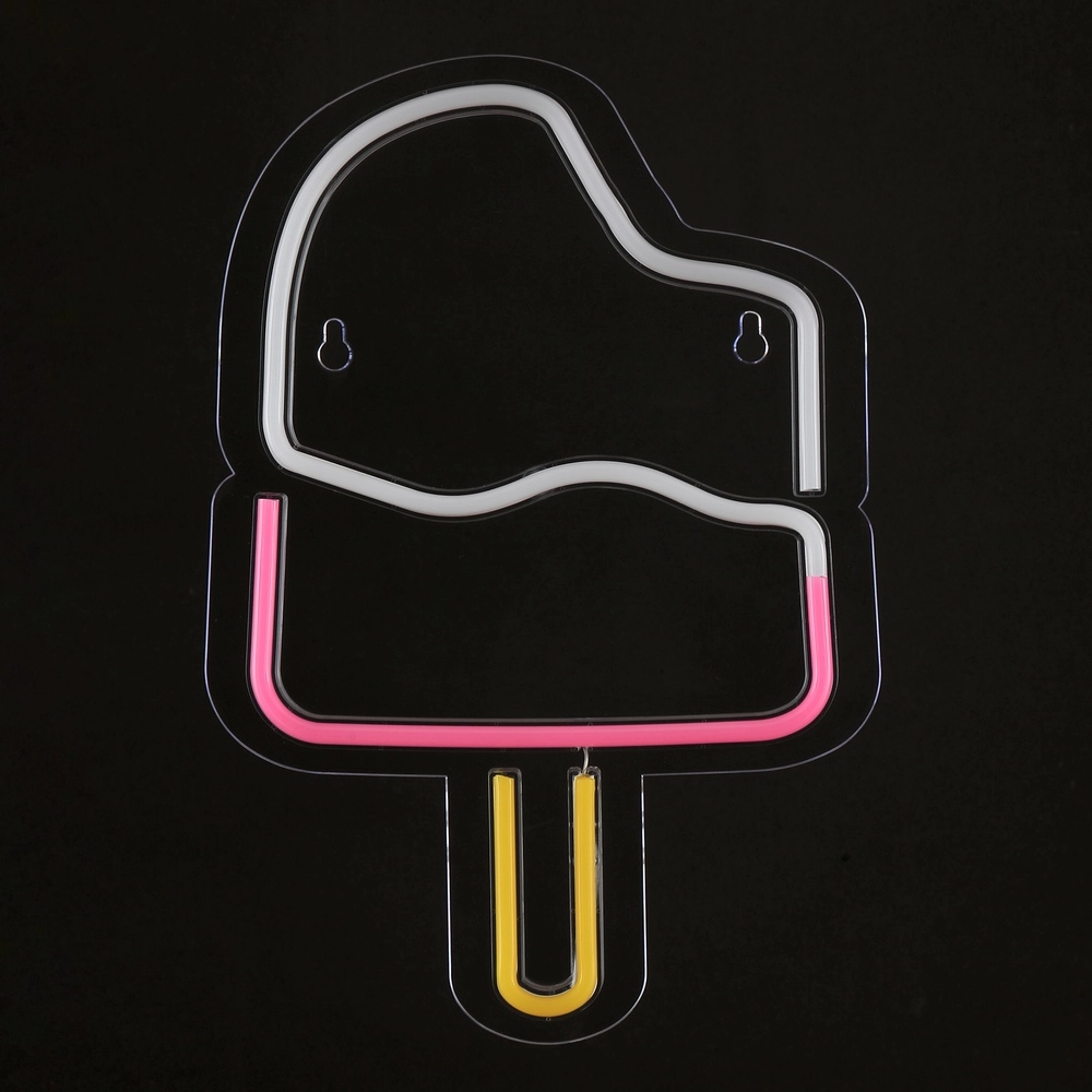 Neon wandlamp Neon-Tales ijsje Brilliant 4004353476952