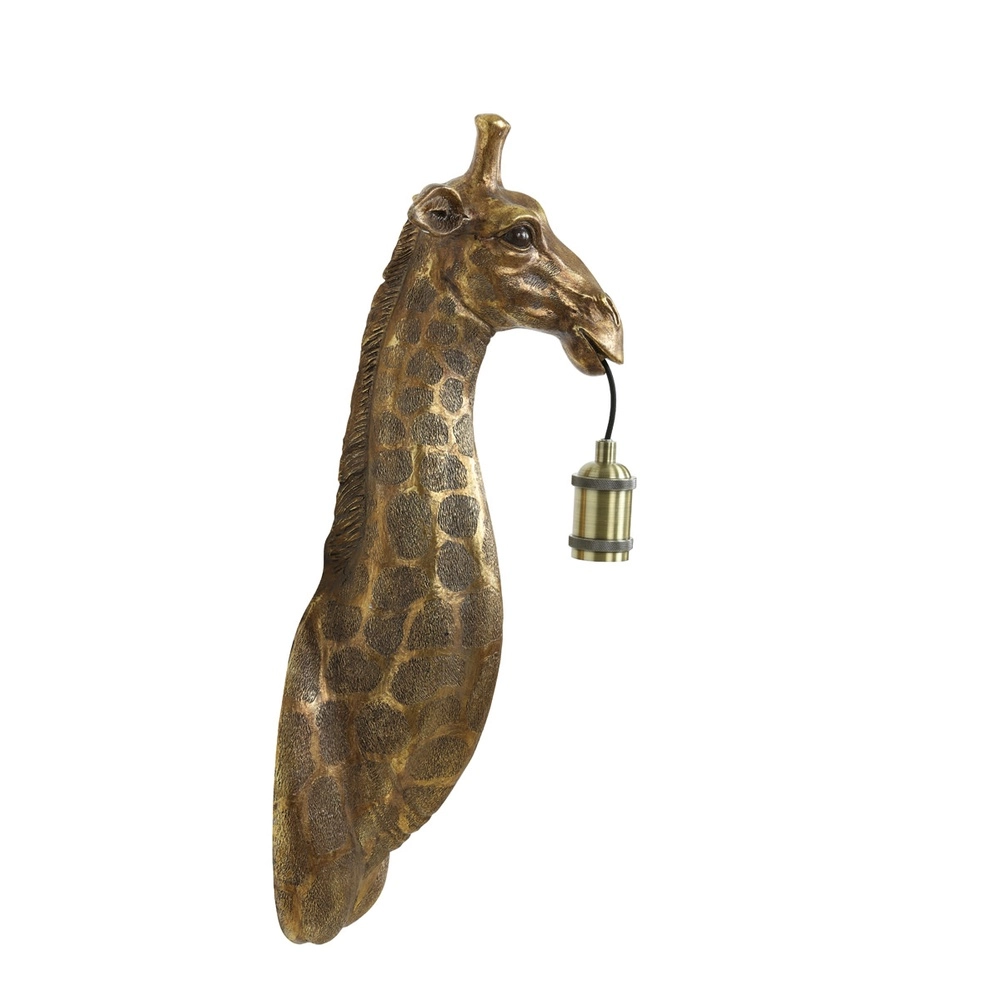 Wandlamp Giraffe brons Light & Living 8717807607937