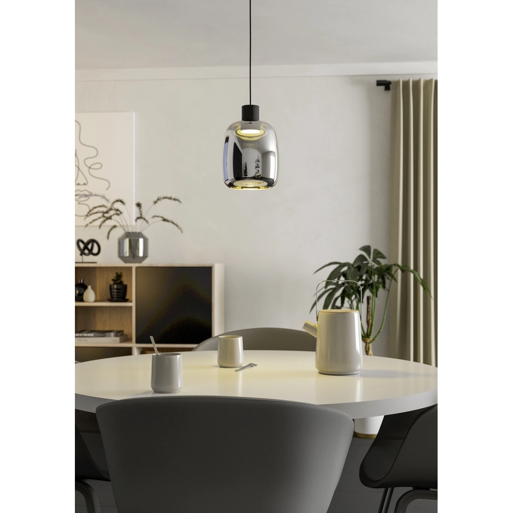 Led hanglamp Molochio-Z smoke glas - Zigbee Eglo 9008606312825