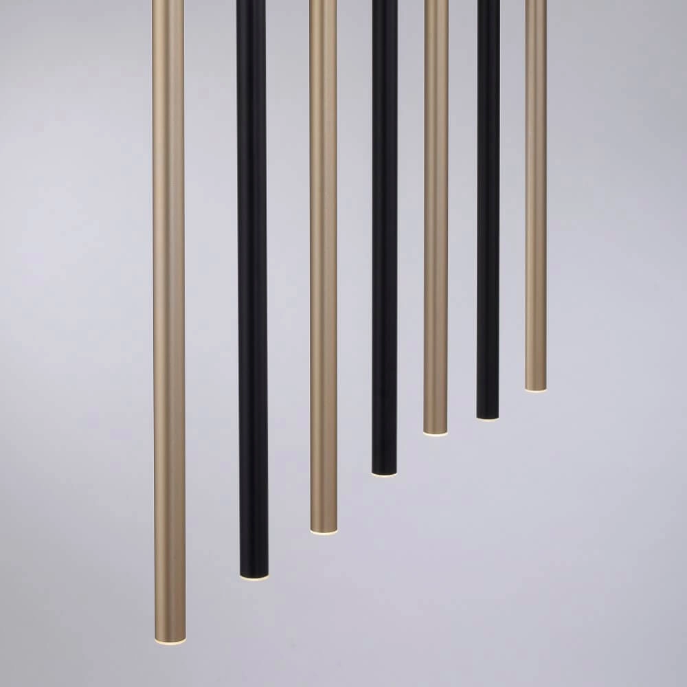 Unieke hanglamp Flute 7-lichts Paul Neuhaus 4012248374771