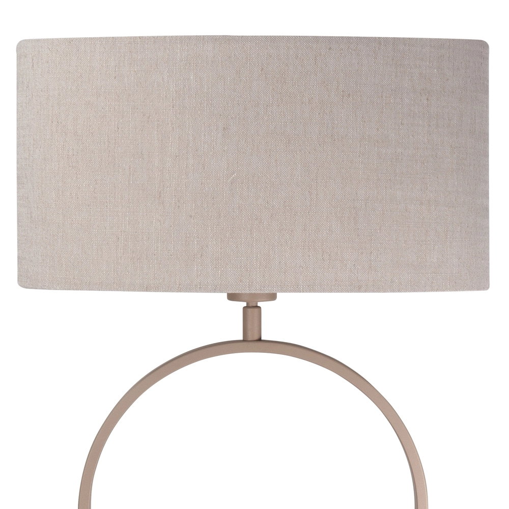 Tafellamp Siena zand bruin 48cm Highlight 8718379050596