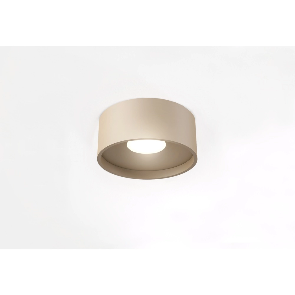 Strakke plafondlamp Oran Ø 12cm champagne Artdelight 8720701103702