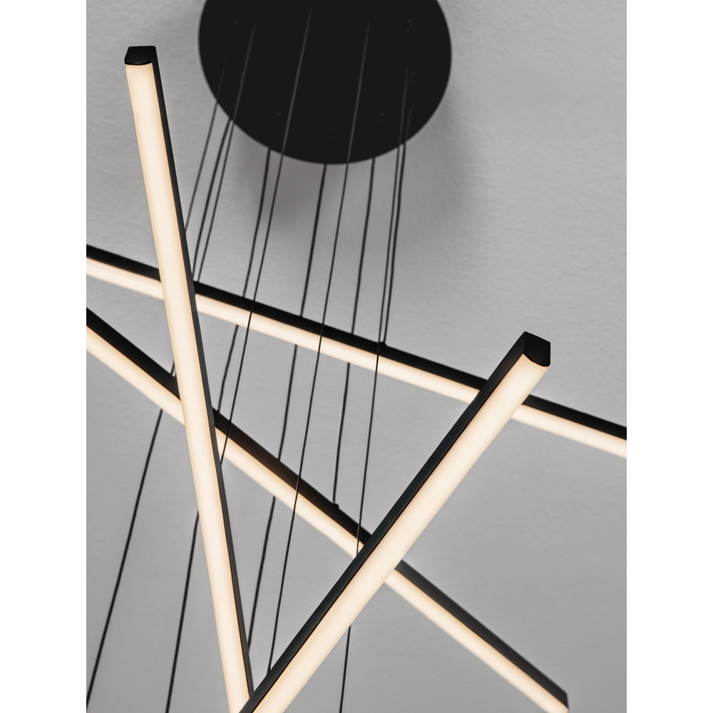 Design pendant lamp Gratta black Lyora 5212017468543