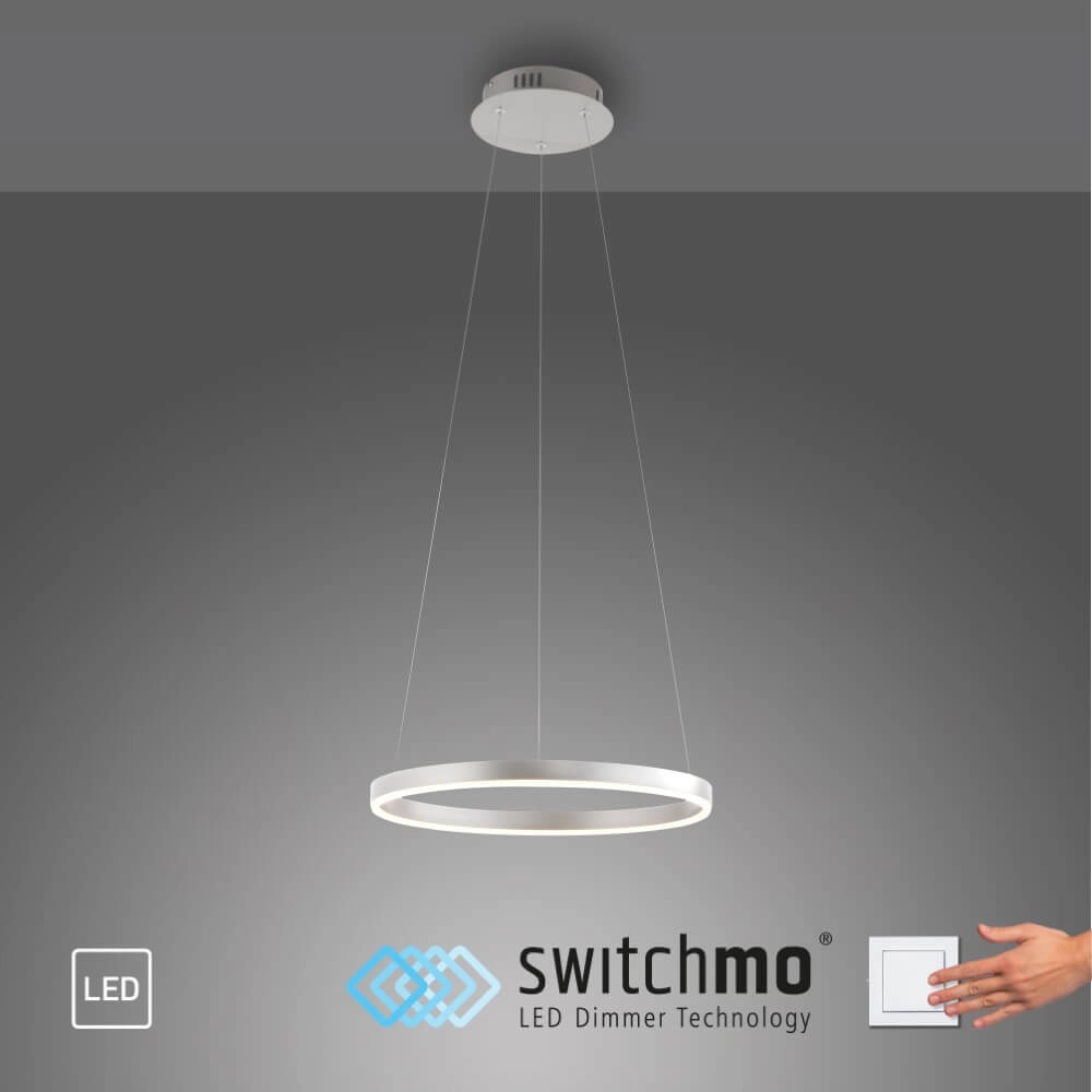 Hanglamp Ritus aluminium Just Light 4043689983499