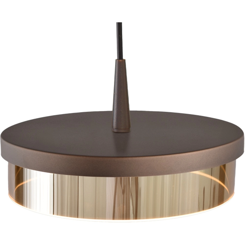 Design hanglamp Imperia cacao bruin Ø 16cm Masterlight 8718121359489