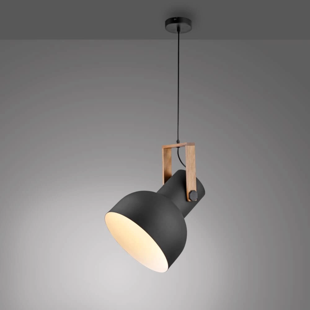 Hanglamp Cup 2.0 1-lichts zwart Just Light 4043689000714