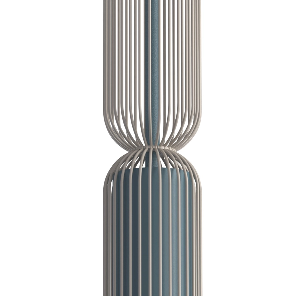 Hanglamp Singles 65cm umbra grijs en zand bruin Lyora 5903139121941