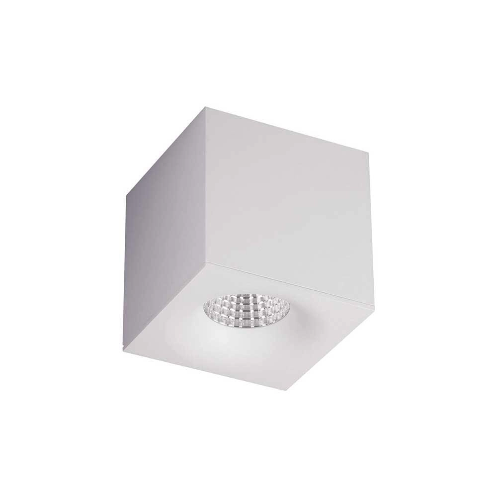 Led opbouwspot Brick wit Led opbouwspot Brick wit