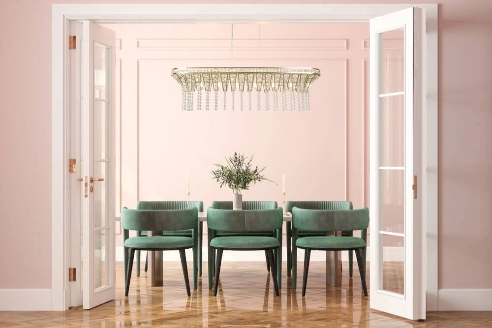 Grote hanglamp Gemma goud Searchlight 5053423249940