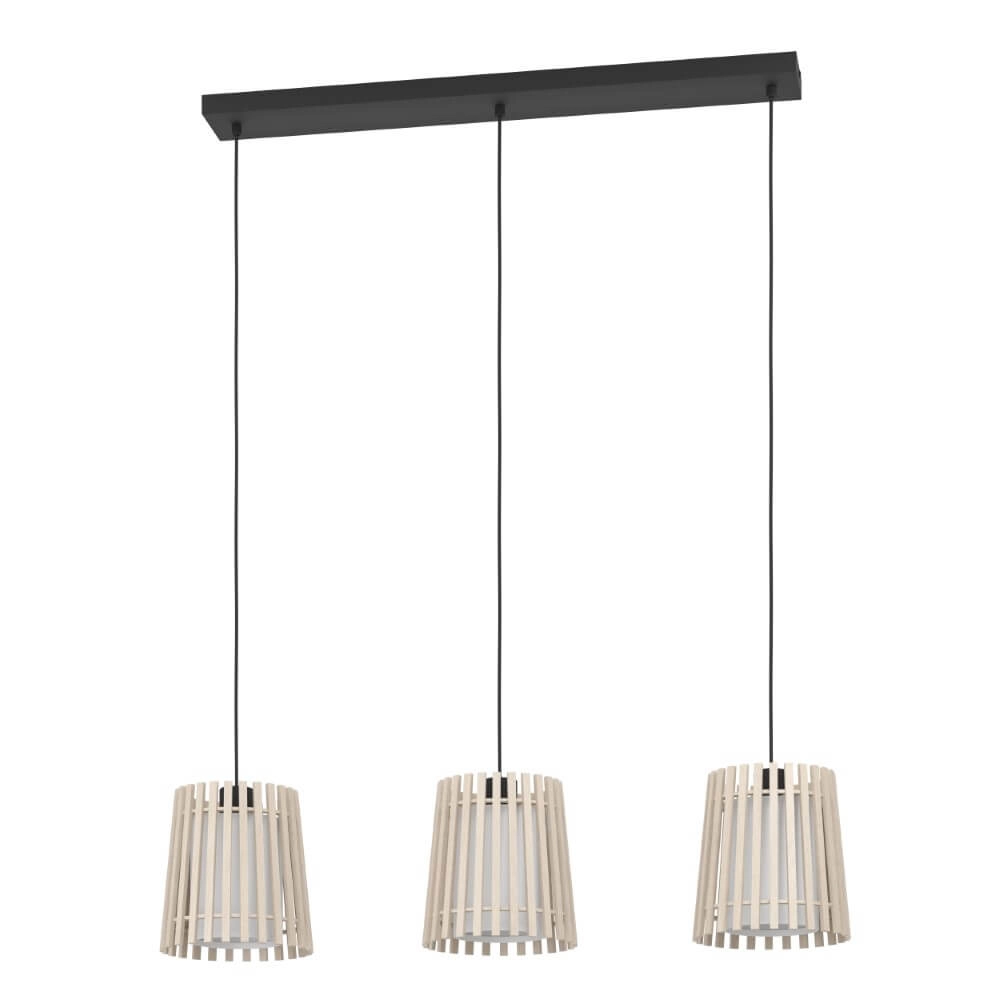 Scandinavische hanglamp Fattoria 3-lichts