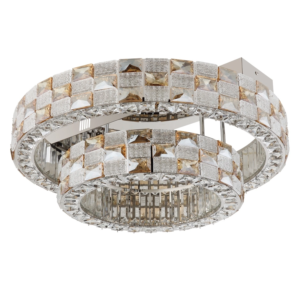 Plafondlamp Lidia Ø 61cm chroom Globo 9007371583096