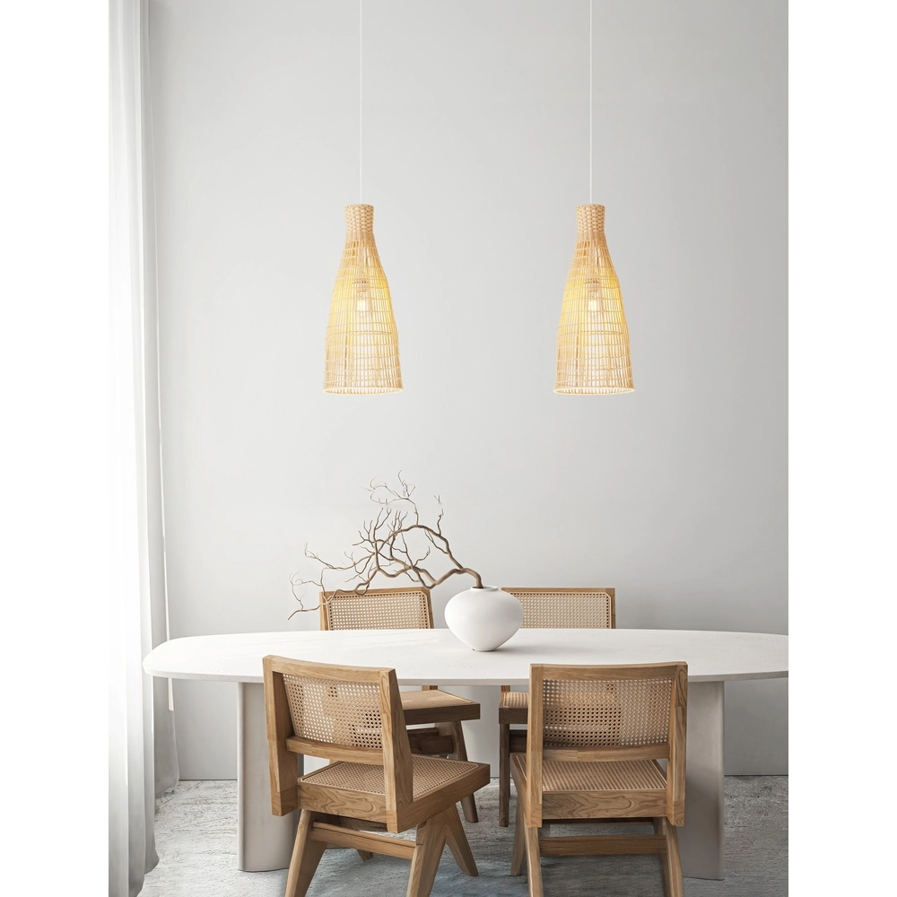 Witte hanglamp Niro Ø 24cm Lyora 5212017477460