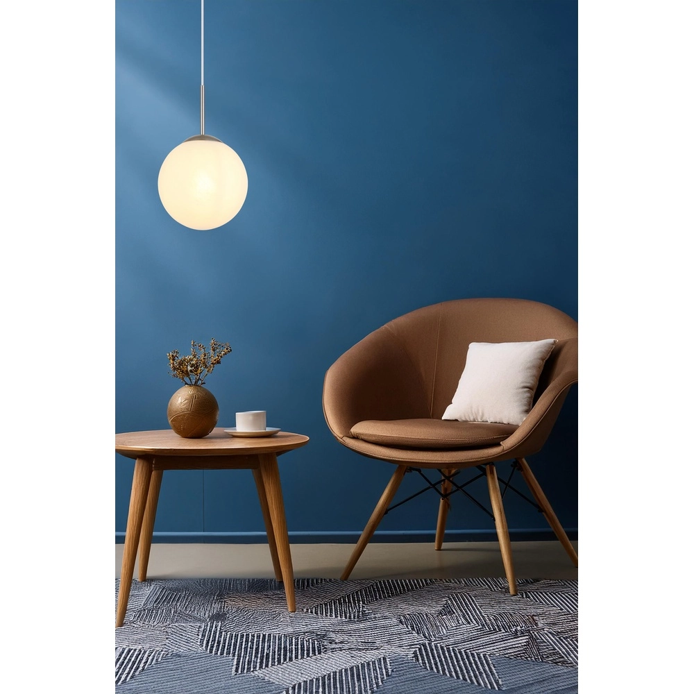 Design hanglamp Kop nikkel Globo 9007371510993