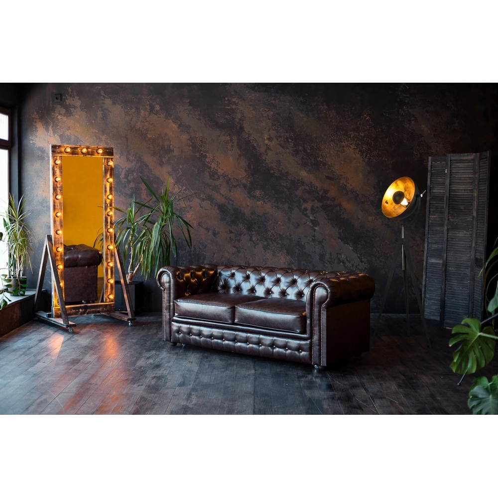 Industriele tripod vloerlamp Bowy zwart Globo 9007371487554