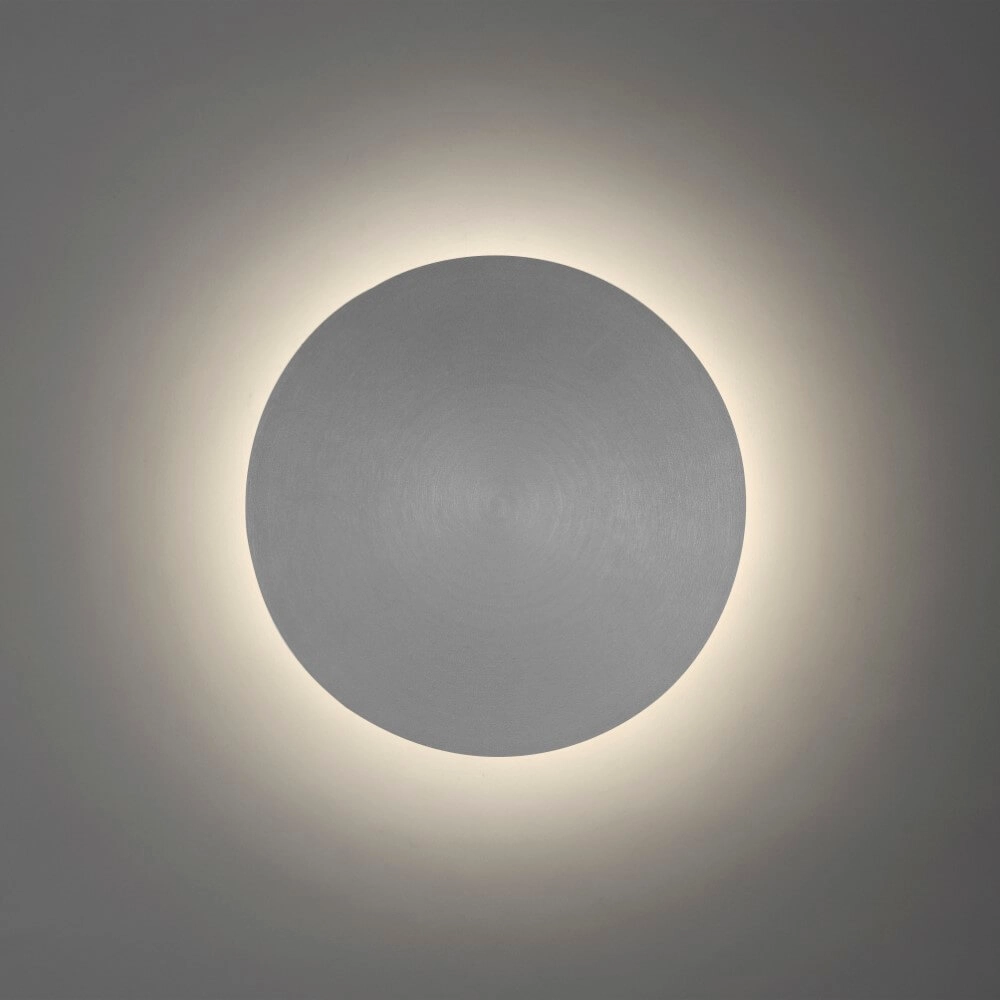 Design wandlamp Akku Puntua Ø 25cm grijs Paul Neuhaus 4012248372517