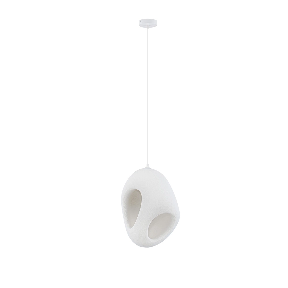 Natural pendant lamp Tempus white 40cm Lyora 5212017460875
