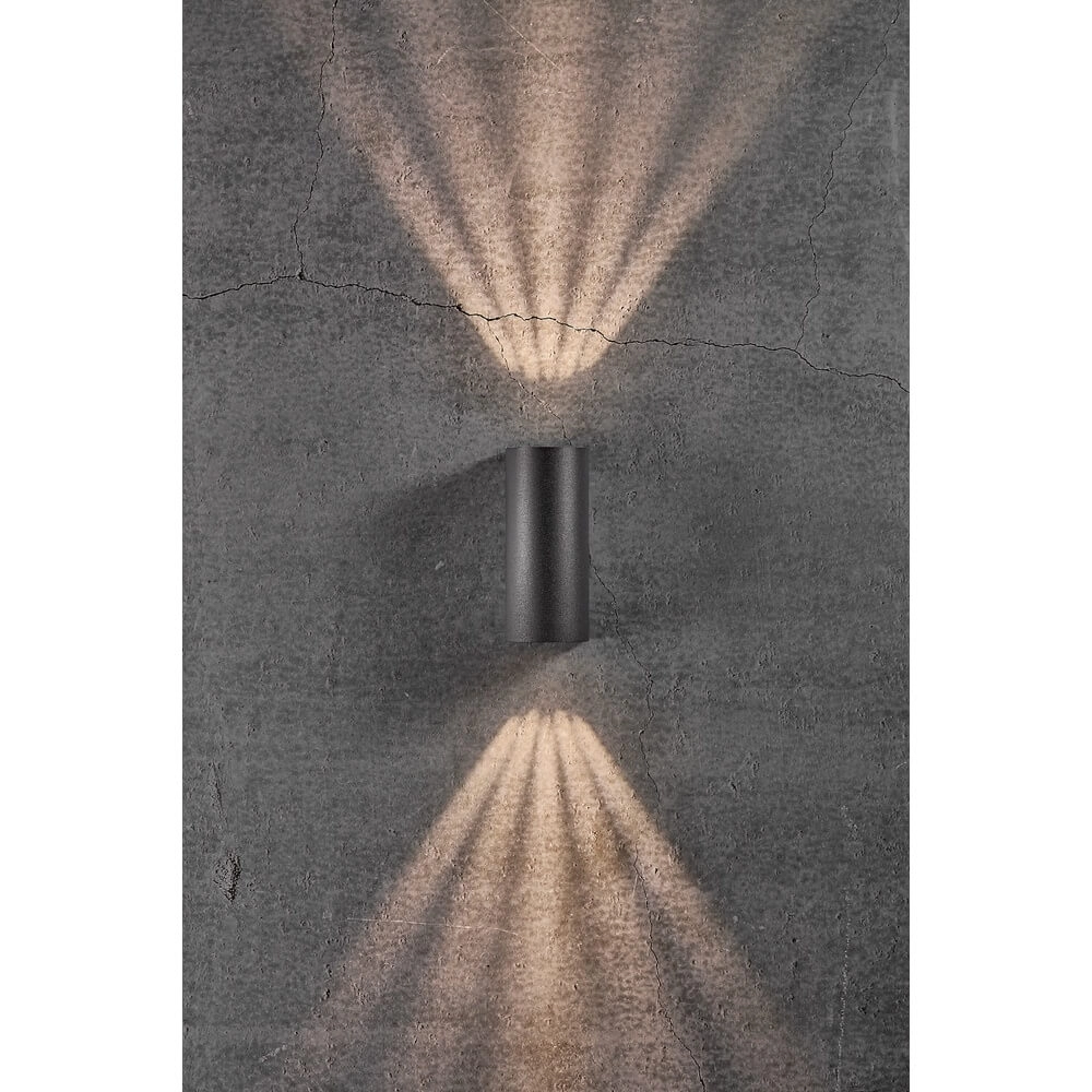 Up & Downlighter Asbol zwart afgerond Nordlux 5701581401389