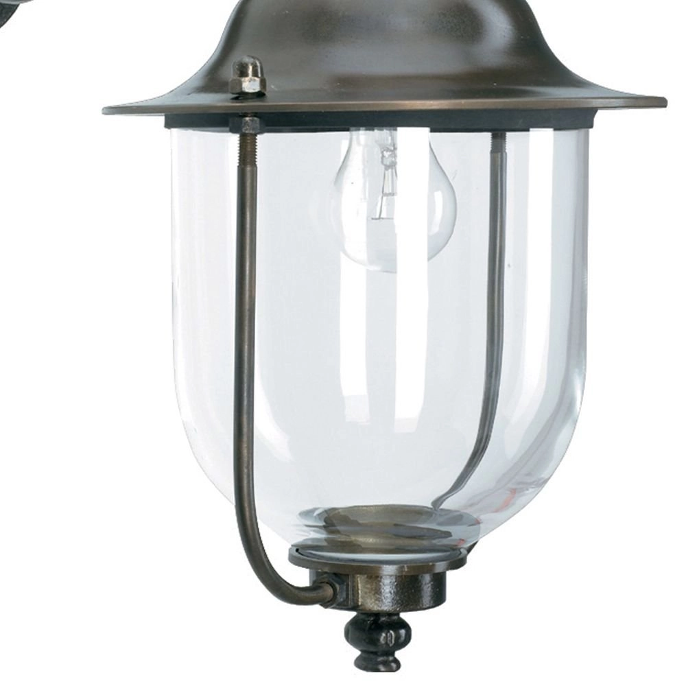 Landelijke Wandlamp Lindau 40cm brons bruin KS Verlichting 8714732728409