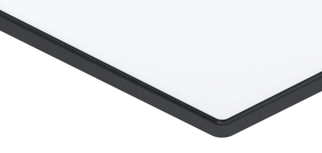 Vierkante plafondlamp Fueva 5 28,5cm - 4000K zwart Eglo 9002759992576