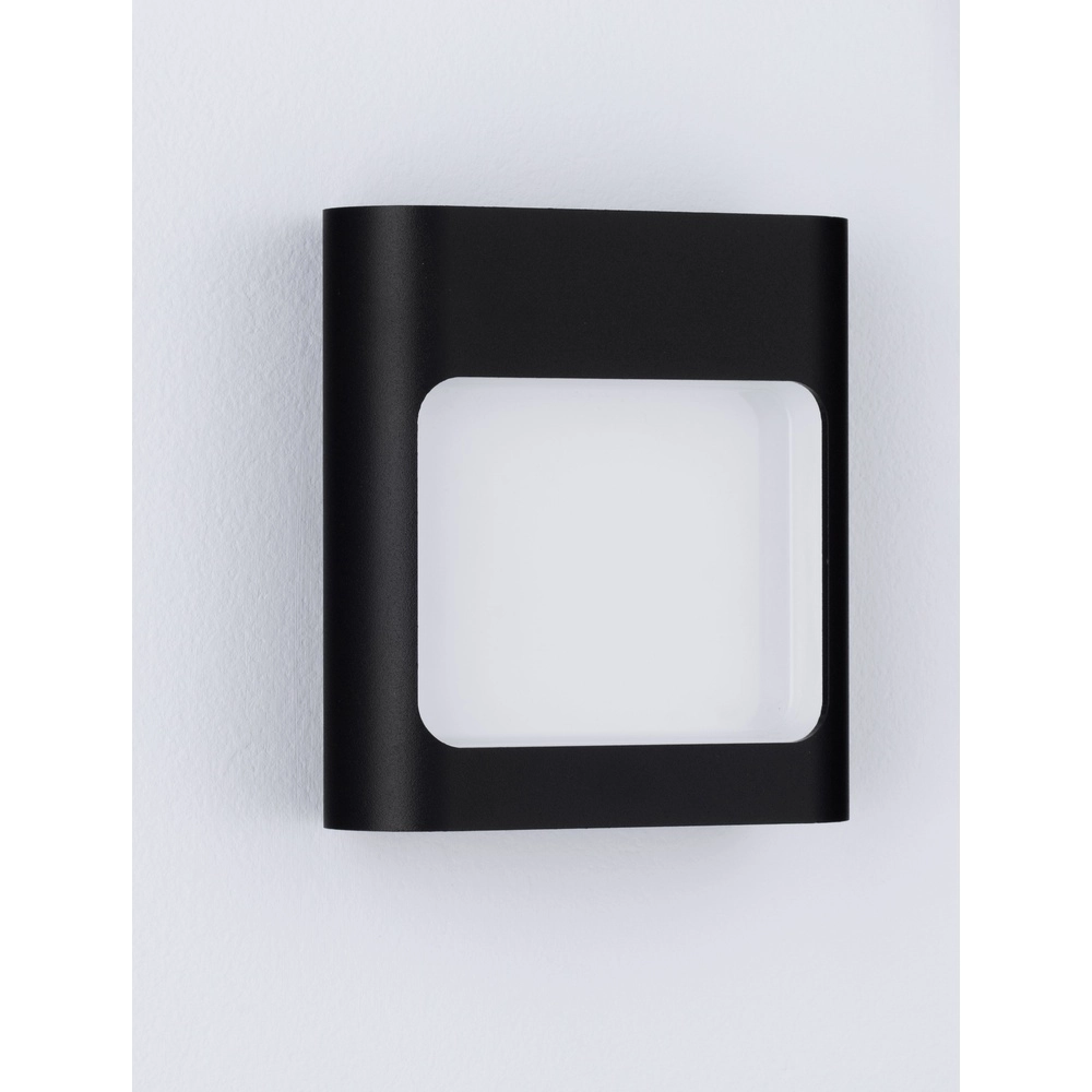 Black wall lamp Tall up and down Lyora 5212017453488