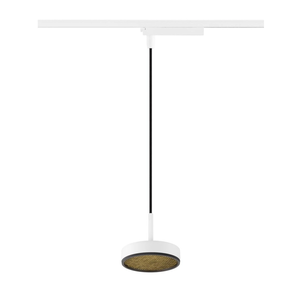 Hanglamp voor rail Grip! Flat 1-fase wit