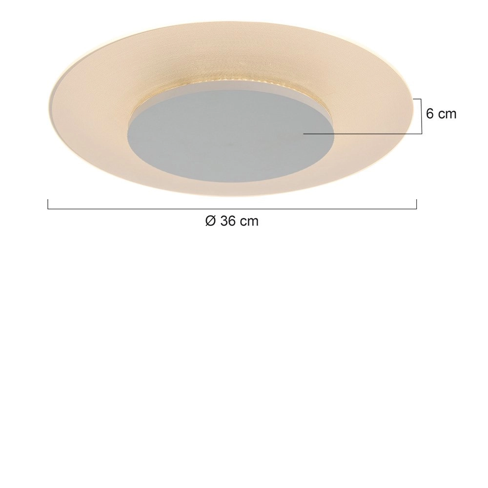 Led plafonniere Lido 36 Steinhauer 8712746106244