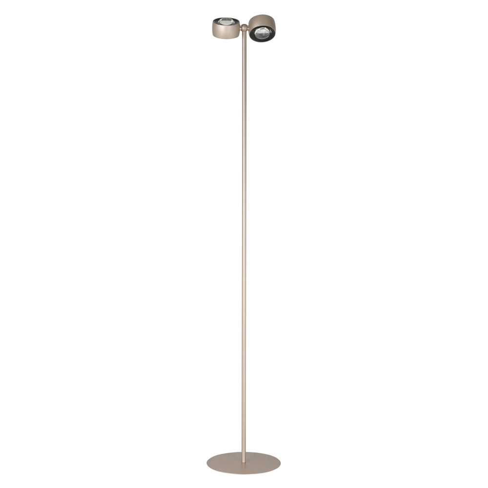 Design vloerlamp Amora champagne goud